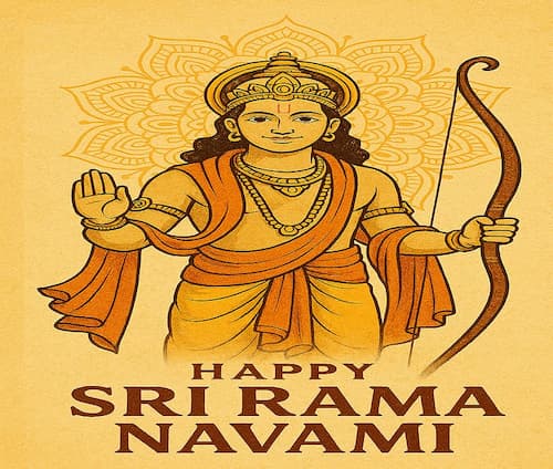 Rama Navami festival celebration Lord Rama temple decorations
