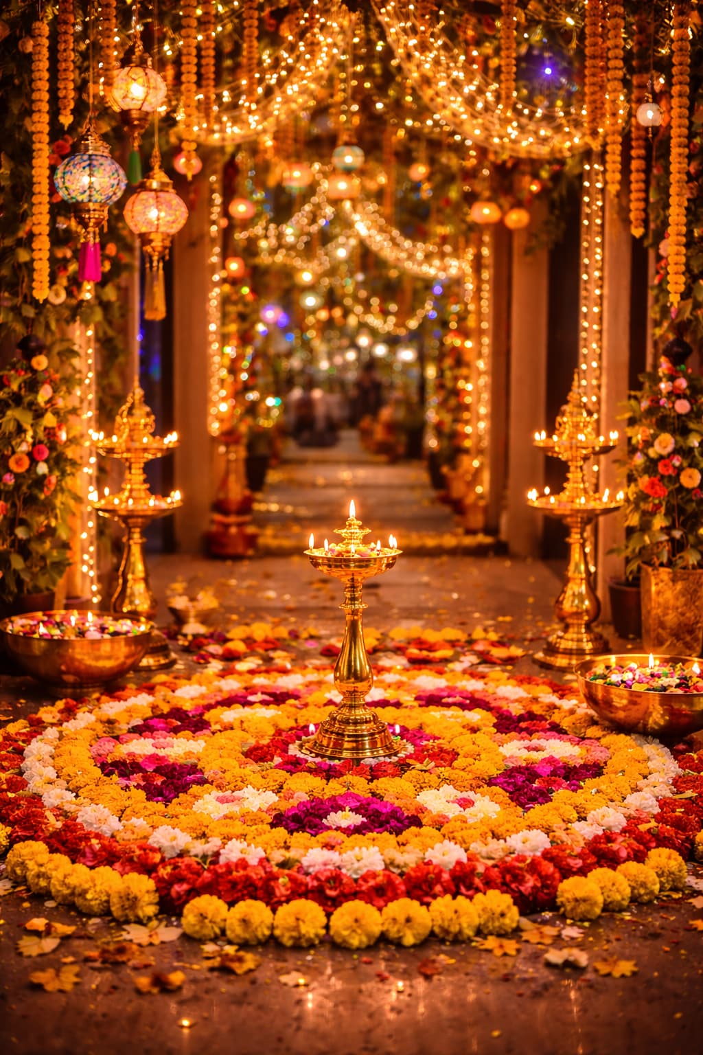 Traditional festival decorations