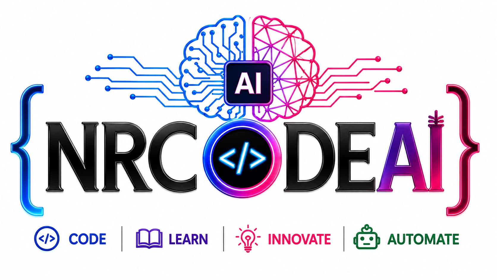 NRCODEAI logo — Technology Education and AI Solutions