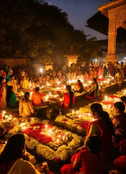 Performing pujas and religious rituals