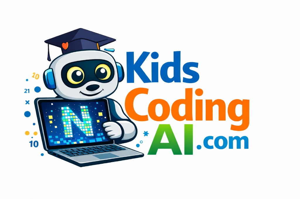 KidsCodingAI logo for Classes 1 to 10 learning