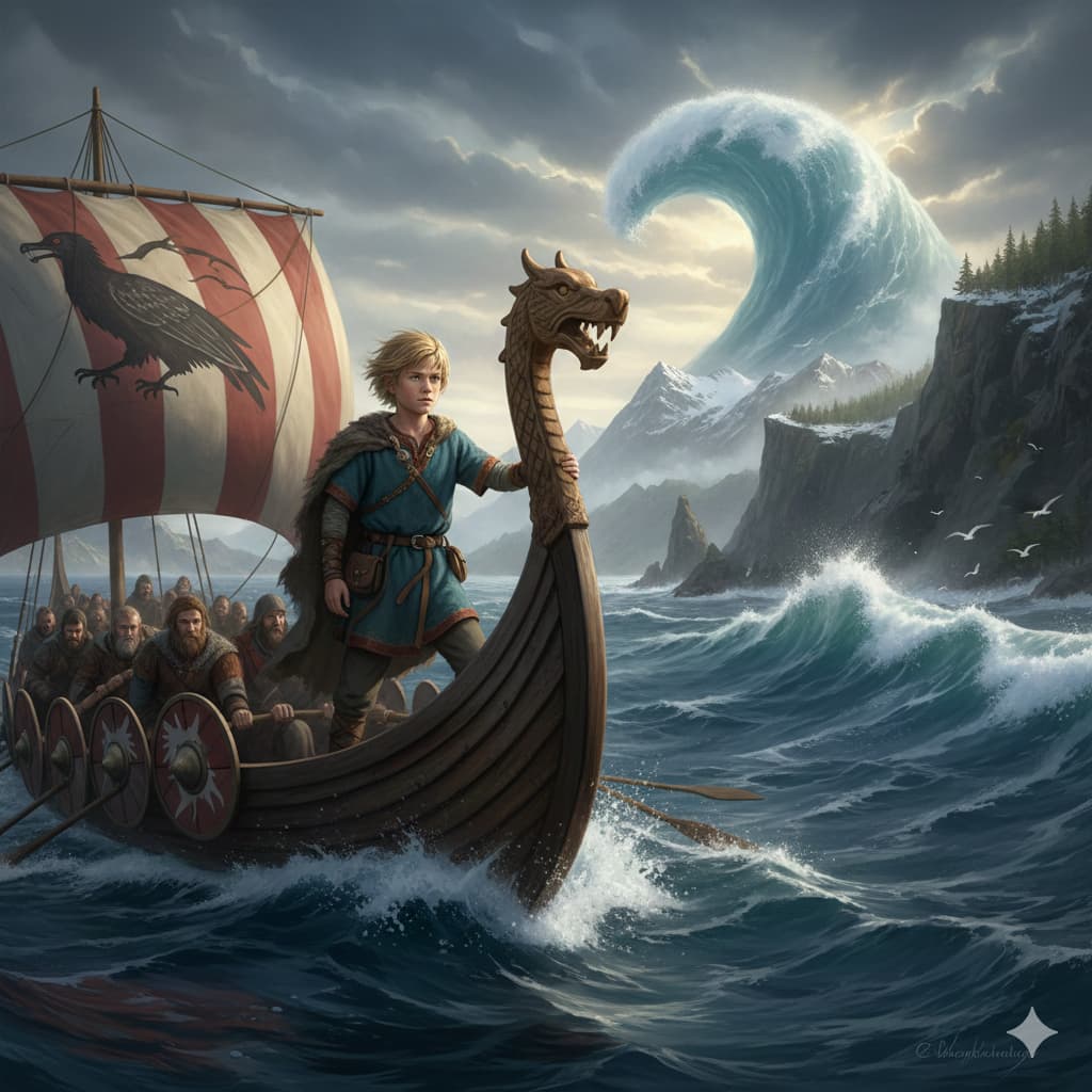 The Viking Voyage - A story about Viking explorers