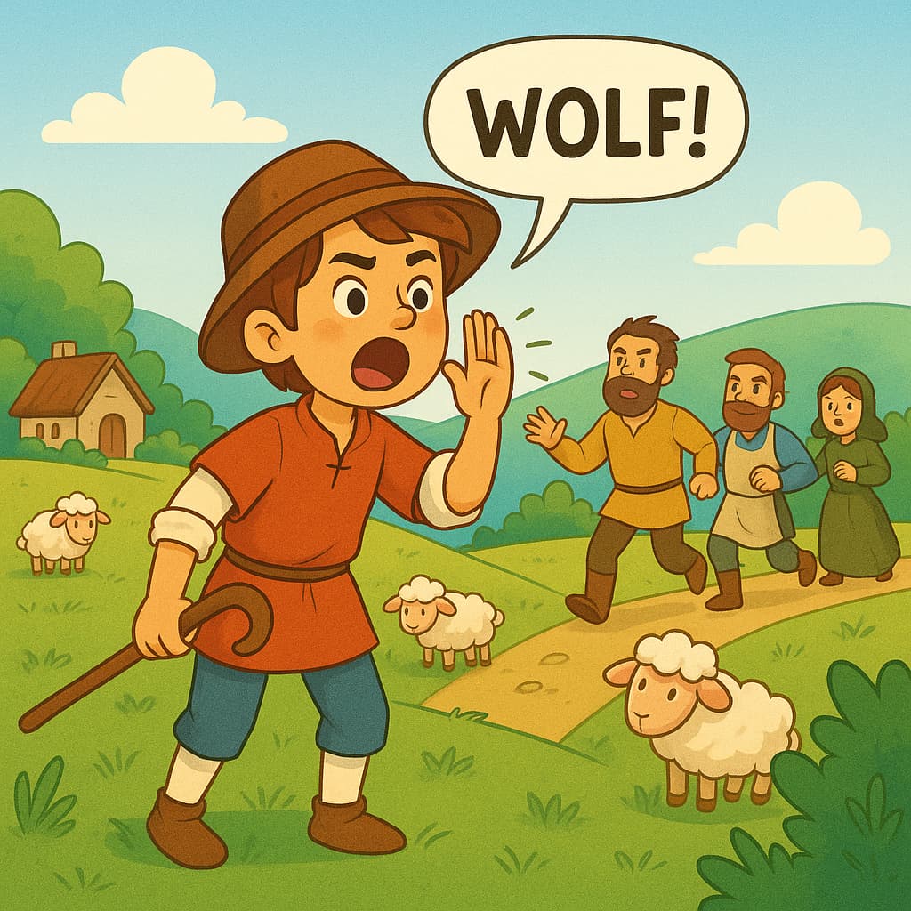 The Boy Who Cried Wolf - A story about honesty