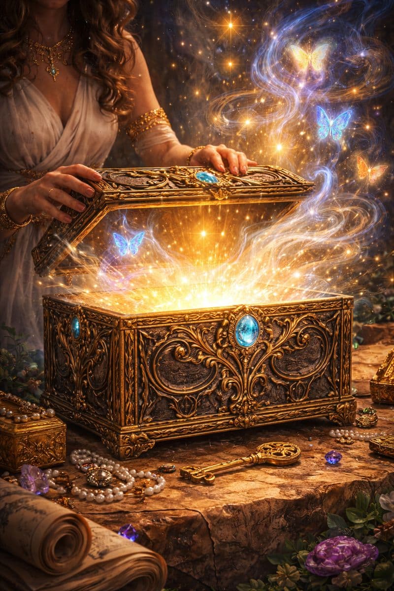 Pandora's Curiosity Box - A Greek mythology story