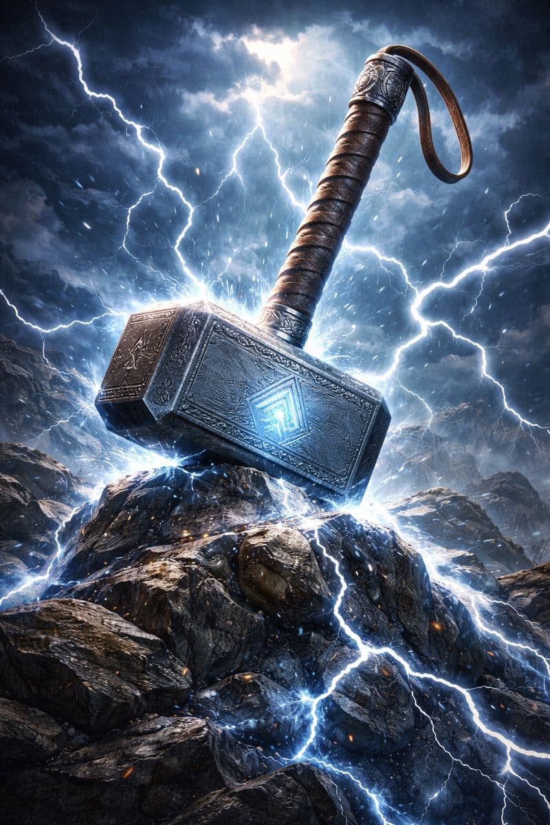 The Mighty Thor's Hammer - A Norse mythology story