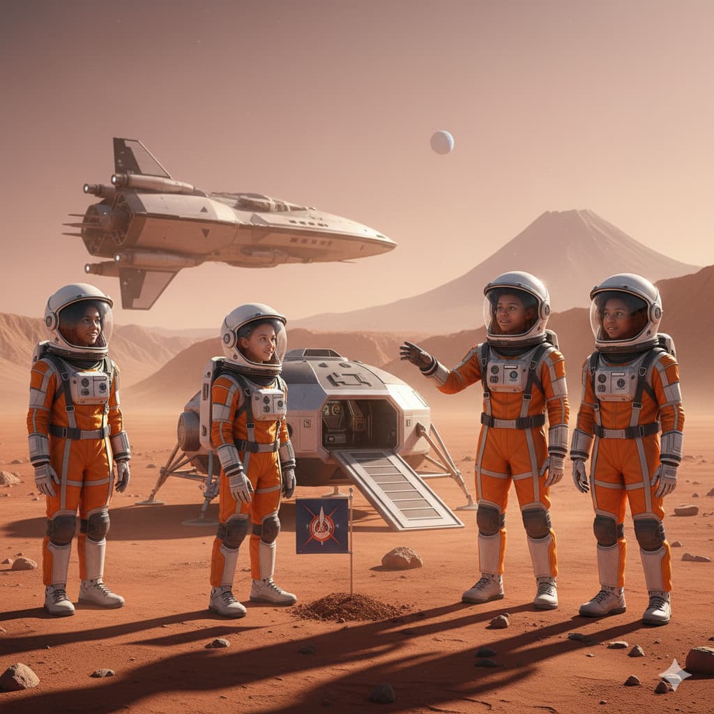Mission to Mars - A story about space exploration