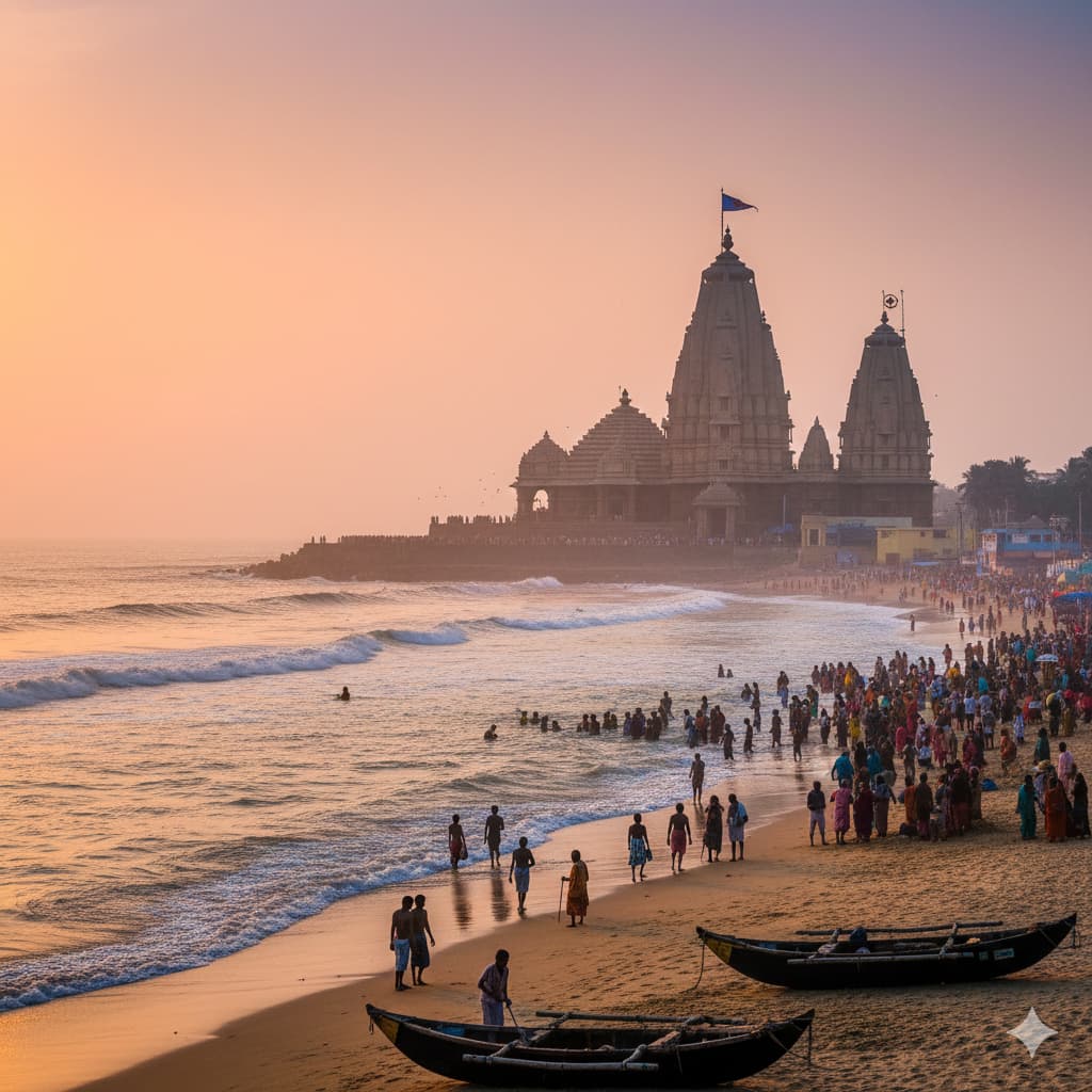 Jagannath Temple Puri - One of the Char Dham pilgrimage sites
