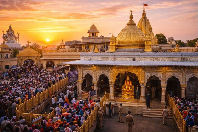 Shirdi Sai Baba Temple - Popular pilgrimage site dedicated to Sai Baba
