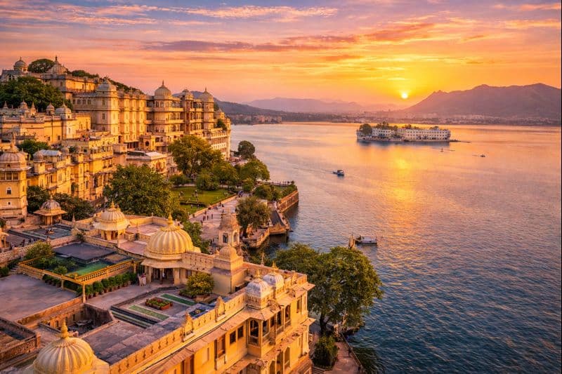 Udaipur City Palace - Romantic city with lakes, palaces, and heritage hotels